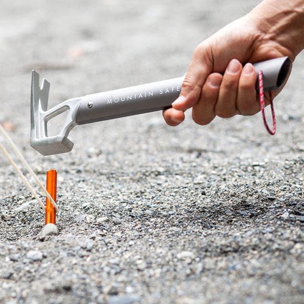 Msr Tent Stake Hammer Stainless Steel Camping Mallet Cm Silver