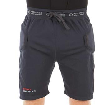 Forcefield Pro X-V 2 Air Body Armour Impact Shorts, S Charcoal