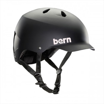 Bern Watts H2O Watersports Wakeboard Helmet, 2XL Matte Black 2021