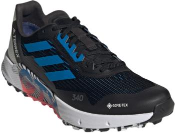 Adidas Terrex Agravic Flow GTX Running Shoes, UK 9 Core Black/Blue