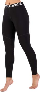 Mons Royale Cascade Flex 200 Women's Merino Wool Leggings, S Black