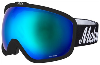 Melon Jackson Blue Chrome Sonar Snowboard/Ski Goggle, M/L Black