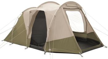 Robens Double Dreamer 4 Family Camping Tent, 4 Man Sand/Green