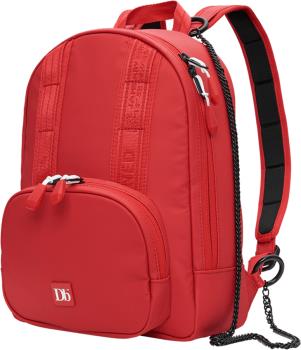 Douchebags The Petite PU Leather Mini Backpack, 8L Scarlet Red