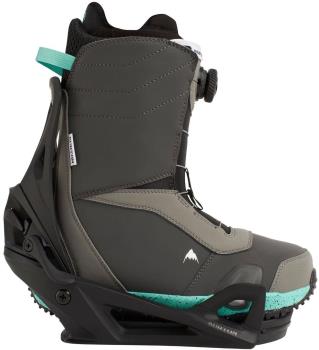 Burton Ruler Step On Snowboard Bindings & Boots, UK 10 Gray 2021