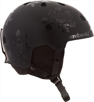 Sandbox Legend Snow Ski/Snowboard Helmet, S Black Rose