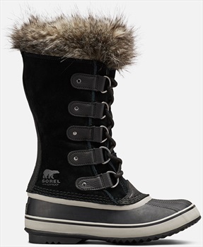 ladies black snow boots uk