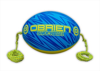 O'Brien Shock Ball Towables Rope Float, 60in Blue Yellow 2022