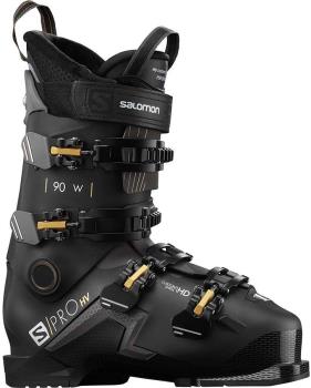Salomon S/Pro HV 90 W Women's Ski Boots, 25/25.5 Black/Belluga 2022