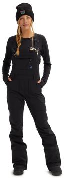 Burton Avalon Softshell Women's Snowboard/Ski Bib Pants XL Black