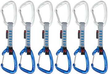 Mammut Crag Wire Indicator Rock Climbing Quickdraw Set 6 Pack Silver