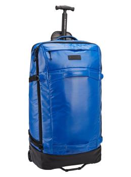 Burton Multipath Checked Wheeled Travel Bag, 90L Lapis Blue Coated