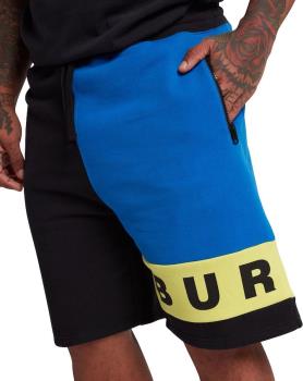 Burton Lowball Men's Casual Fleece Shorts, M True Black/Lapis Blue
