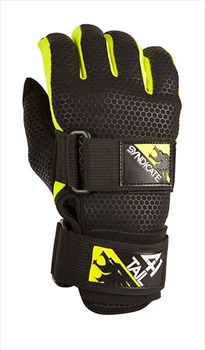 HO Sports Syndicate 41 Tail Classic Waterski Gloves, XXL Black Yellow