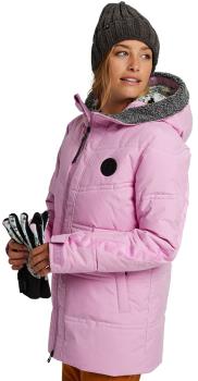 Burton Larosa Puffy Women's Snowboard/Ski Jacket, S Orchid
