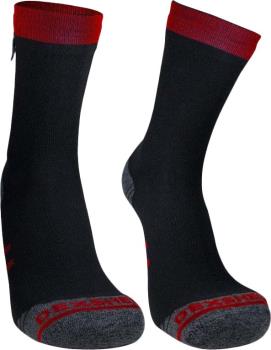 DexShell Running Lite Waterproof Socks, UK 12-14 Red