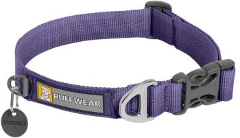 Ruffwear Front Range Collar Webbing Dog Collar, M Purple Sage