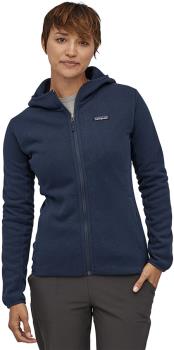 Patagonia Better Sweater Hoody Women's Fleece Jacket, UK 10 New Navy