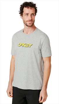 Oakley Tridimensional Short Sleeve T-Shirt, XL New Granite Heather