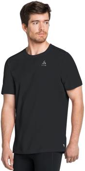 Odlo F-Dry T-Shirt Men's Short Sleeve Technical Sports Top, L Black