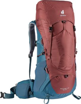 Deuter Aircontact Lite 40 + 10 Trekking Backpack, 40L Redwood/Arctic