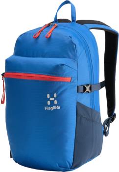 Haglofs Moran Commuting / School Backpack, 23L Storm Blue/Habanero