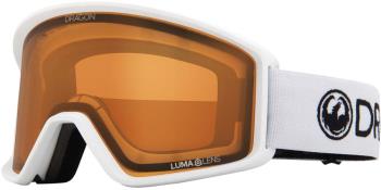 Dragon DXT OTG LumaLens Amber Snowboard/Ski Goggles S White