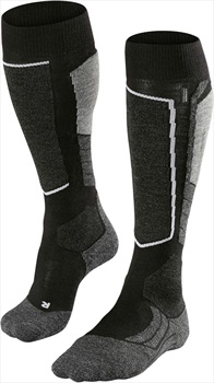 Falke SK2 Merino Wool Ski Socks UK 11-12.5 Black-Mix