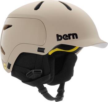 Bern Watts 2.0 MIPS W/ Black Liner Ski/Snowboard Helmet, M Matte Sand