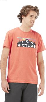 Picture Traffer Crew Neck T-Shirt, S Rusty Orange