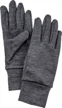 Hestra Heavy Merino Wool Ski/Snowboard Liner Gloves, XXS Grey
