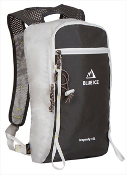 Blue Ice Dragonfly Alpine Climbing Backpack, 10L Grey/Black