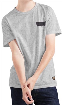 Levi's Adult Unisex Skate Graphic Short Sleeved T-Shirt, S Heather Grey