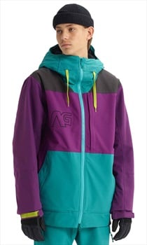 Analog Greed Snowboard/Ski Jacket, XL Green-Blue Slate