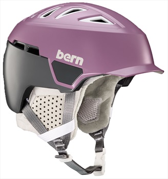 Bern Heist Brim MIPS Ski/Snowboard Helmet, S Satin Lilac