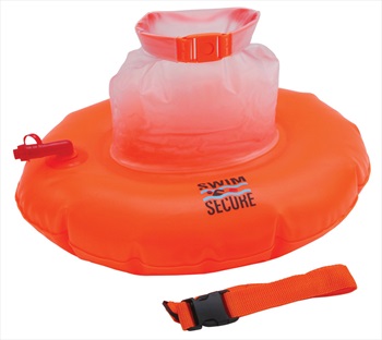Swim Secure Tow Doughnut Wild Swimming Saftey Buoy , O/S Orange