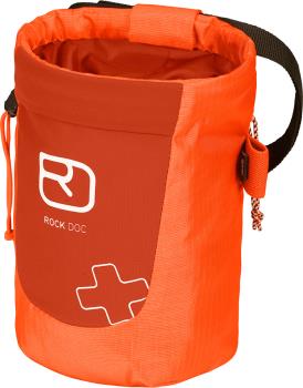 Ortovox First Aid Rock Doc Chalk Bag & First Aid Kit, Burning Orange