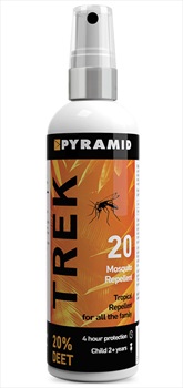 Pyramid Trek 20 Insect Repellent + Deet, 100ml White
