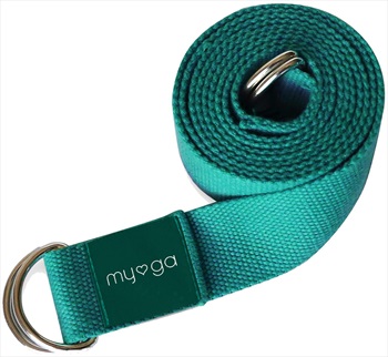 Myga Back To Basics 2-in-1 Yoga/Pilates Belt & Sling, Turquoise
