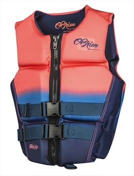 O'Brien Flex V Back Ladies Buoyancy Aid Impact Vest, XL Coral