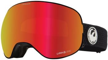 Dragon X2 LumaLens Red Ion Snowboard/Ski Goggles, L Split