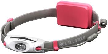 Led Lenser NEO6R Headlamp IPX7 Rechargable Running Head Torch, Pink