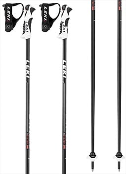 Leki Spark Lite S Pair Of Ski Poles, 120cm Black/White