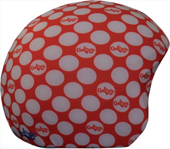 Coolcasc Printed Cool Ski/Snowboard Helmet Cover, CoolCasc Red Dots
