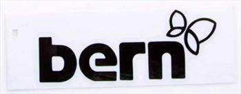Bern Die Cut Sticker, Women's 4 Inch, Black