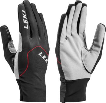 Leki Nordic Skin Walking & Trekking Pole Gloves, Xl Black/Red