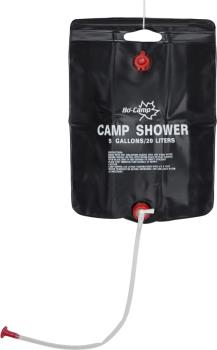 Bo-Camp Camp Shower Portable Travel Shower, 20L Black