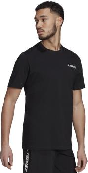 Adidas Terrex Mountain Graphic Cotton T-Shirt, XL Black