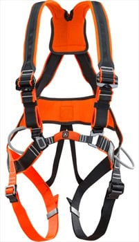 Climbing Technology Work Tec Full Body Climbing Harness, S-M Orange