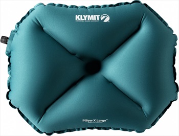 Klymit Pillow X Inflatable Camping Pillow, Large Teal